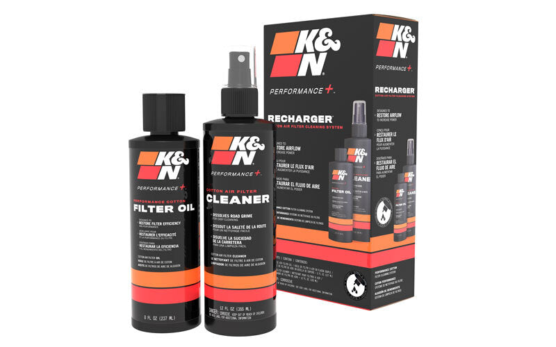 K&N Filter Cleaning Kit - Squeeze Black - Racecraft Industries