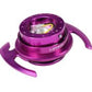 NRG Quick Release Kit Gen 4.0 - Purple Body / Purple Ring w/ Handles - Racecraft Industries