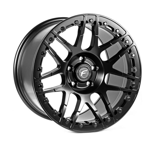 Forgestar F14 Beadlock 17x10 / 5x120 BP / ET45 / 7.3in BS Satin Black Wheel - Racecraft Industries