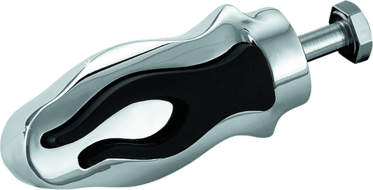 Kuryakyn Flamin Shift Peg For Harley-Davidson Chrome - Racecraft Industries