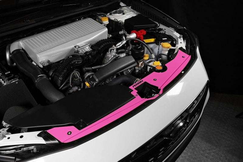 Perrin 22-23 Subaru WRX Radiator Shroud - Hyper Pink - Racecraft Industries