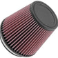 K&N Filter Universal Rubber Filter 5in Flange 6.5in Base 4.5in Top 5.5in Height - Racecraft Industries