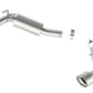 Borla 14-15 Camaro SS 6.2L V8 RWD Single Split Rr Exit S-Type Exhaust (rear section only) - Racecraft Industries