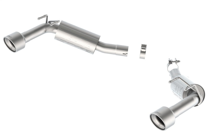 Borla 14-15 Camaro SS 6.2L V8 RWD Single Split Rr Exit S-Type Exhaust (rear section only) - Racecraft Industries