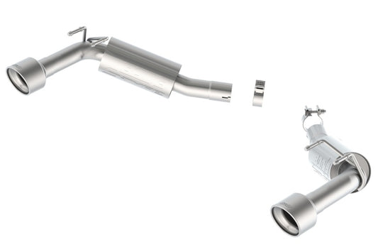 Borla 14-15 Camaro SS 6.2L V8 RWD Single Split Rr Exit S-Type Exhaust (rear section only) - Racecraft Industries