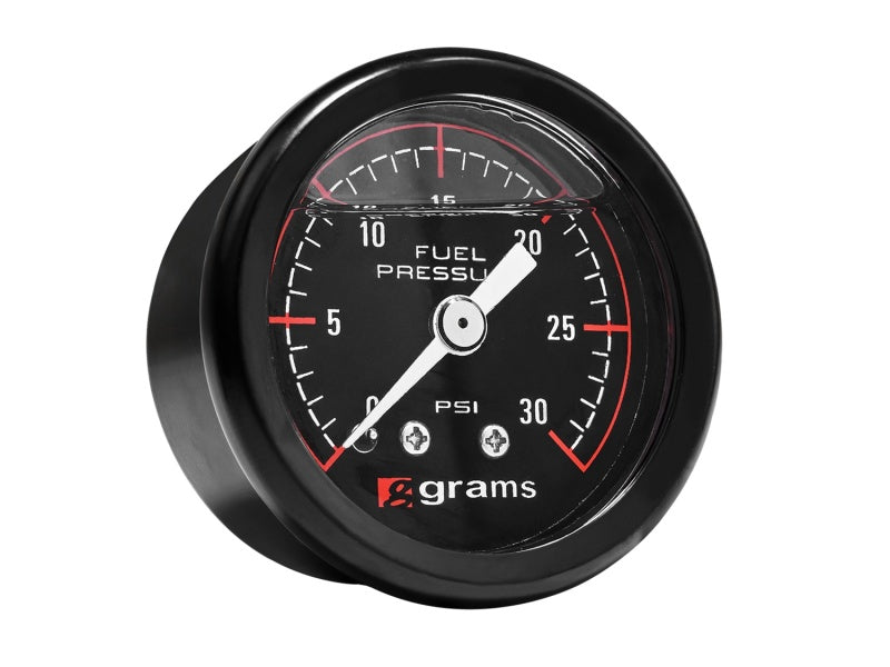 Grams Performance 0-30 PSI Fuel Pressure Gauge - Racecraft Industries