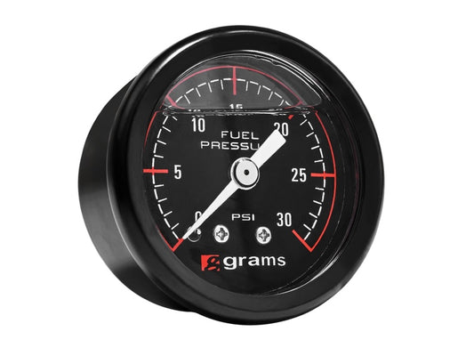 Grams Performance 0-30 PSI Fuel Pressure Gauge - Racecraft Industries