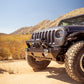DV8 Offroad 07-23 Jeep Wrangler/Gladiator JT/JK/JL FS-25 Stubby Front Bumper w/Plated Bull Bar - Racecraft Industries