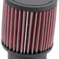 K&N Filter Universal Rubber Round Straight Filter 20 Deg Angled 2-7/16in Flange 3-3/4in OD 4in H - Racecraft Industries