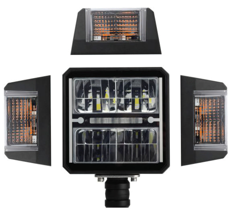 Oracle Lighting Multifunction LED Plow Headlight with Heated Lens 5700K SEE WARRANTY - Racecraft Industries