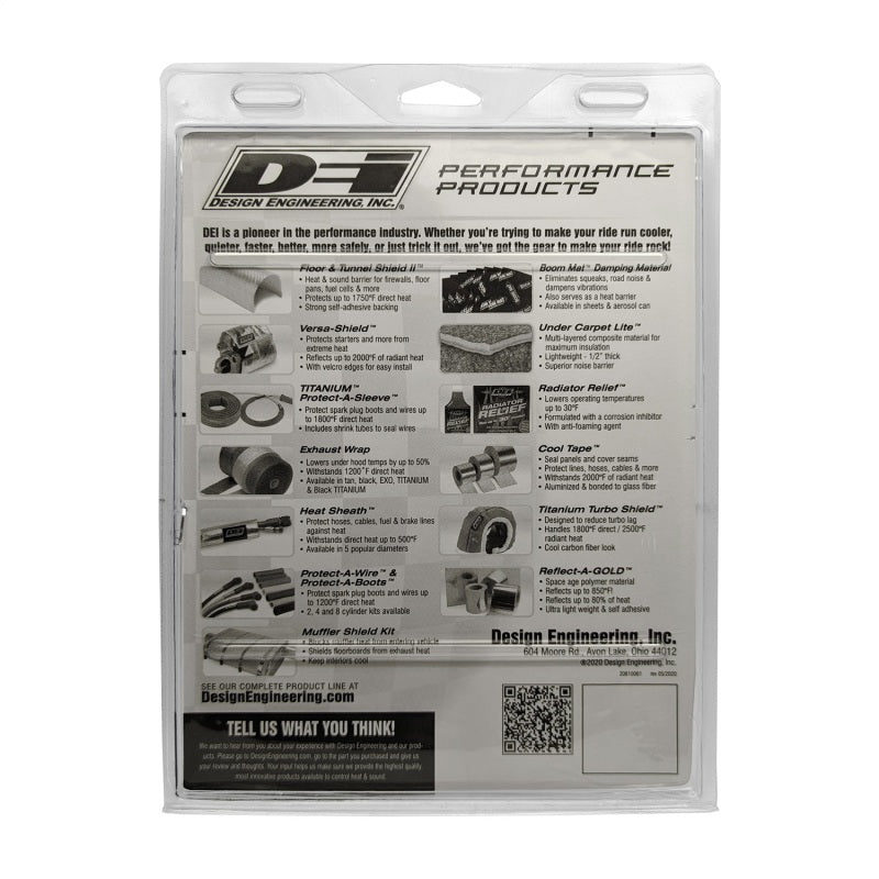 DEI Reflect-A-Cool 12in x 24in Sheet - Racecraft Industries