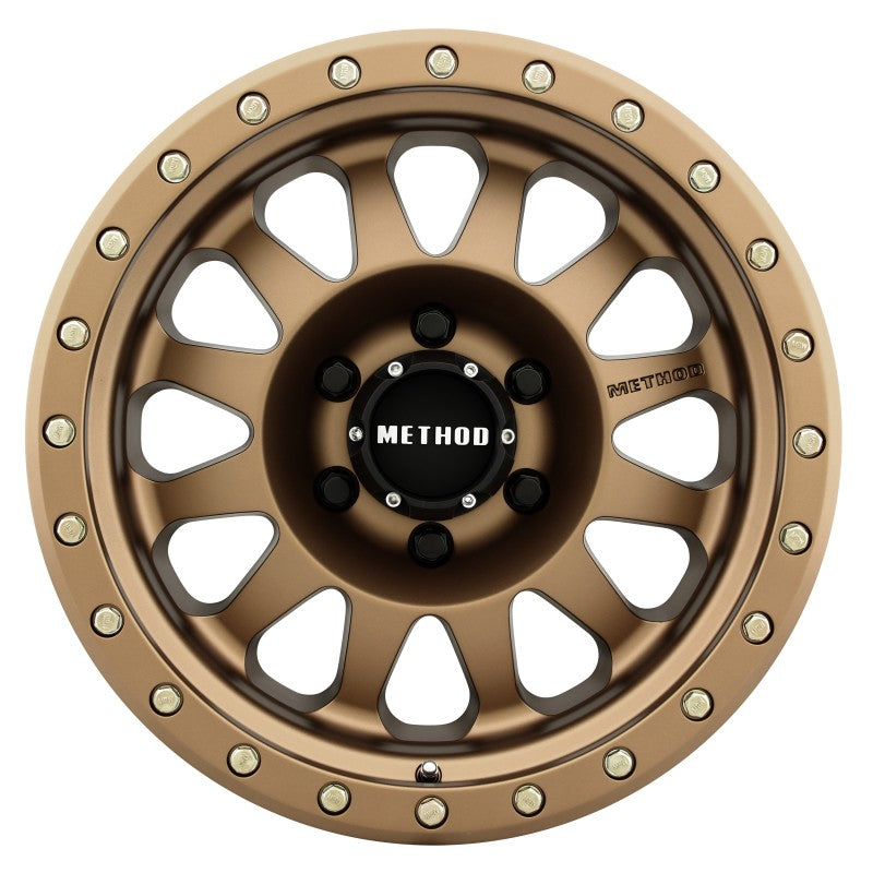 Method MR304 Double Standard 17x8.5 0mm Offset 6x5.5 108mm CB Method Bronze Wheel - Racecraft Industries
