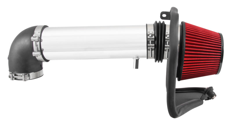 Spectre 11-17 Dodge Challenger/Charger 5.7L V8 Air Intake Kit - Polished w/Red Filter - Racecraft Industries
