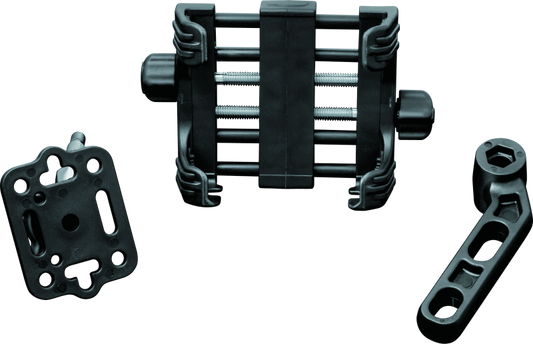 Kuryakyn Tech-Connect Perch Mount Standard Large Cradle Black - Racecraft Industries