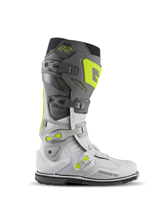 Gaerne SG22 Boot Anthracite/ White/Grey Size - 9 - Racecraft Industries