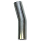 Vibrant 2.25in O.D. T304 SS 15 deg Mandrel Bend 5in x 5in leg lengths (3.375in Centerline Radius) - Racecraft Industries