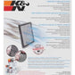 K&N 2010-2015 Chevrolet Camaro 3.6L V6 / 2010-2015 Chevrolet Camaro SS 6.2L V8 Cabin Air Filter - Racecraft Industries