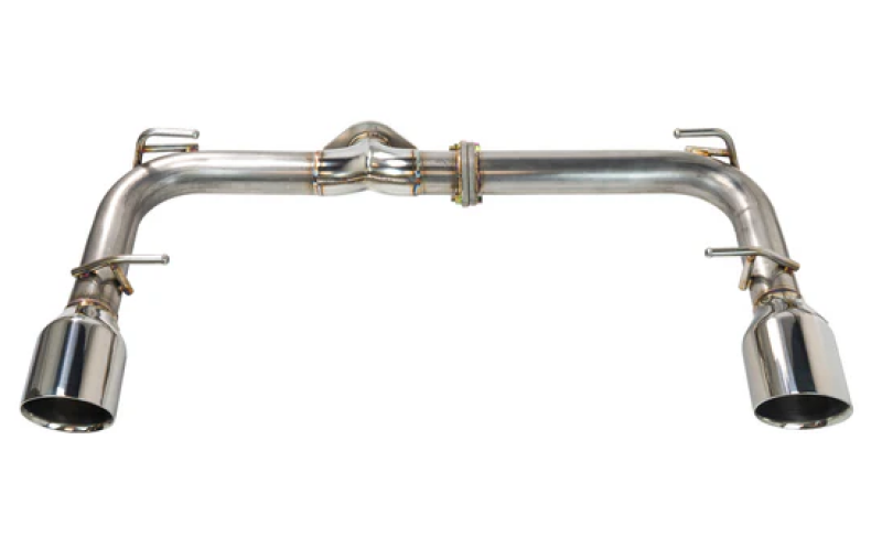 Remark 2022+ Subaru BRZ/Toyota GR86 Axle Back Exhaust w/Stainless Steel Double Wall Tip - Racecraft Industries
