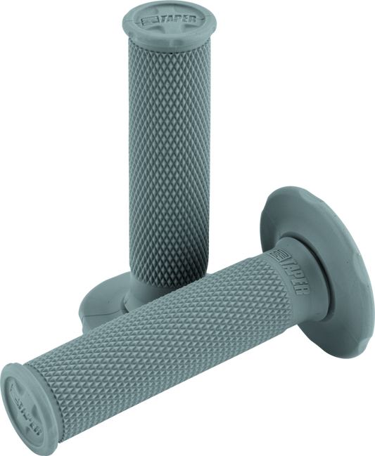 ProTaper Full Diamond Grips Soft - Light Gray - Racecraft Industries