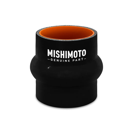 Mishimoto 3in. Hump Hose Silicone Coupler - Black - Racecraft Industries