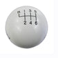 Ford Racing 15-19 Mustang GT350 White 6-Speed Shift Knob - Racecraft Industries