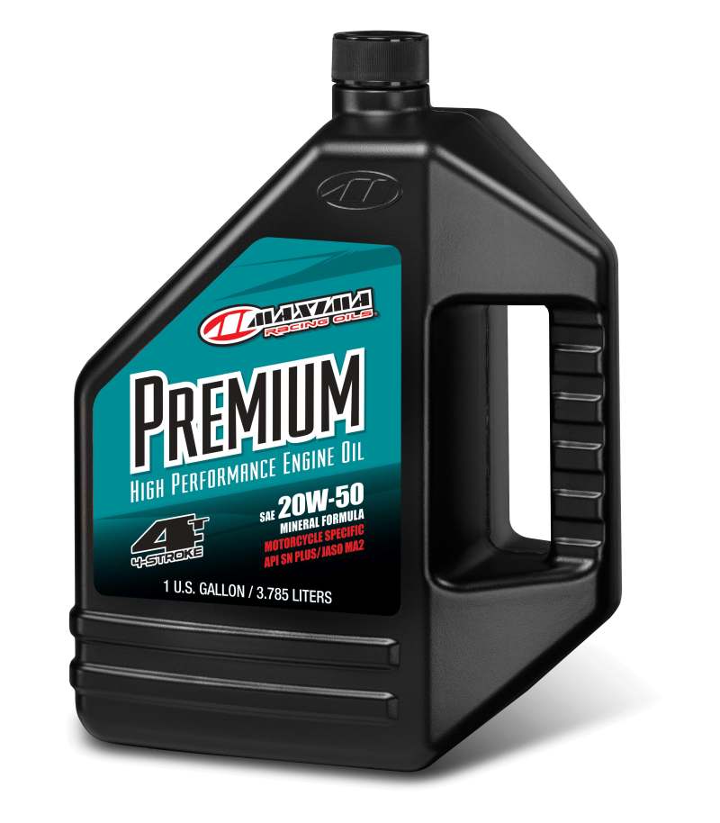 Maxima Premium 20W-50 - 128oz - Racecraft Industries