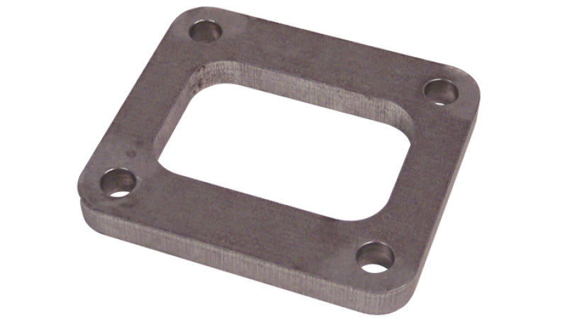 Vibrant T04 Turbo Inlet Flange (Rectangular Inlet) Mild Steel 1/2in Thick - Racecraft Industries