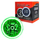 Oracle Pre-Installed Lights 5.75 IN. Sealed Beam - Green Halo SEE WARRANTY - Racecraft Industries