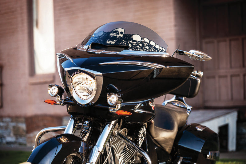 Kuryakyn Scythe Mirrors Chrome - Racecraft Industries