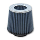 Vibrant Open Funnel Perf Air Filter (5in Cone O.D. x 5in Tall x 2.75in inlet I.D.) Chrome Filter Cap - Racecraft Industries