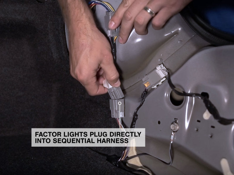 Raxiom 10-22 Ford Mustang Tail Light Sequencer (Plug-and-Play) - Racecraft Industries