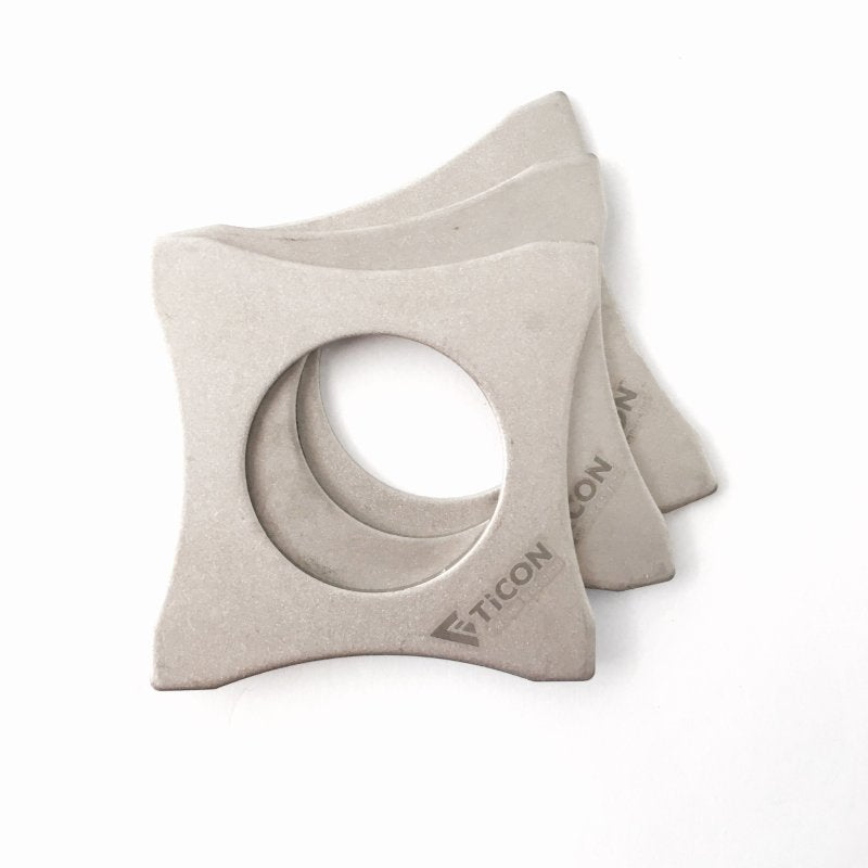 Ticon Industries Titanium Brace Bracket for O2 Sensor Bung - 1.5mm/.059in - Racecraft Industries