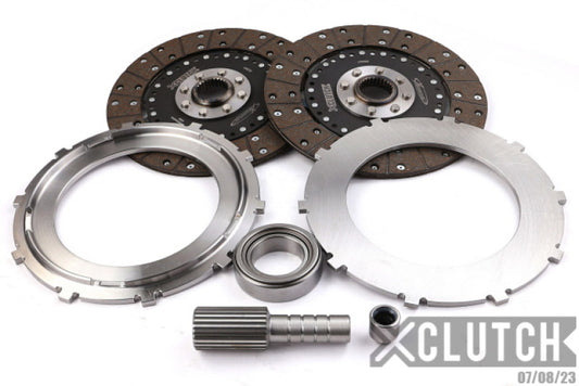 XClutch BMW 9in Twin Solid Organic Multi-Disc Service Pack - Racecraft Industries