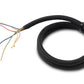 Vibrant 1in O.D. Flexible Split Sleeving (5 foot length) Black - Racecraft Industries