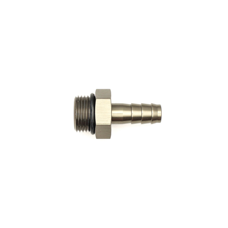 DeatschWerks 8AN ORB Male To 3/8in. Male Triple Barb Fitting (Incl. O-Ring) - Racecraft Industries