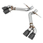 AWE Tuning 16-19 Chevrolet Camaro SS Axle-back Exhaust - Track Edition (Quad Diamond Black Tips) - Racecraft Industries