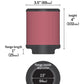 K&N Universal Rubber Filter 2.5 inch 5 Degree FLG 3.5 inch OD 4 inch Height - Racecraft Industries