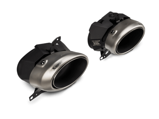 Akrapovic 20-21 Porsche 911 Turbo/Turbo S (992) Tail Pipe Set (Titanium) - Racecraft Industries