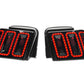 Raxiom 99-04 Ford Mustang Excluding 99-01 Cobra Icon LED Tail Lights- Black Housing (Smoked Lens) - Racecraft Industries