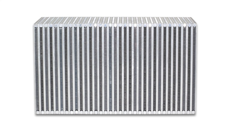 Vibrant Vertical Flow Intercooler Core 18in. W x 12in. H x 6in. Thick - Racecraft Industries
