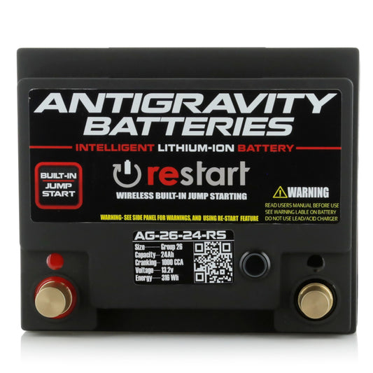 Antigravity H6/Group 48 Lithium Car Battery w/Re-Start - Racecraft Industries