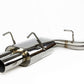 ISR Performance MB SE Type -E Dual Tip Exhaust 89-94 (S13) Nissan 240sx - Racecraft Industries