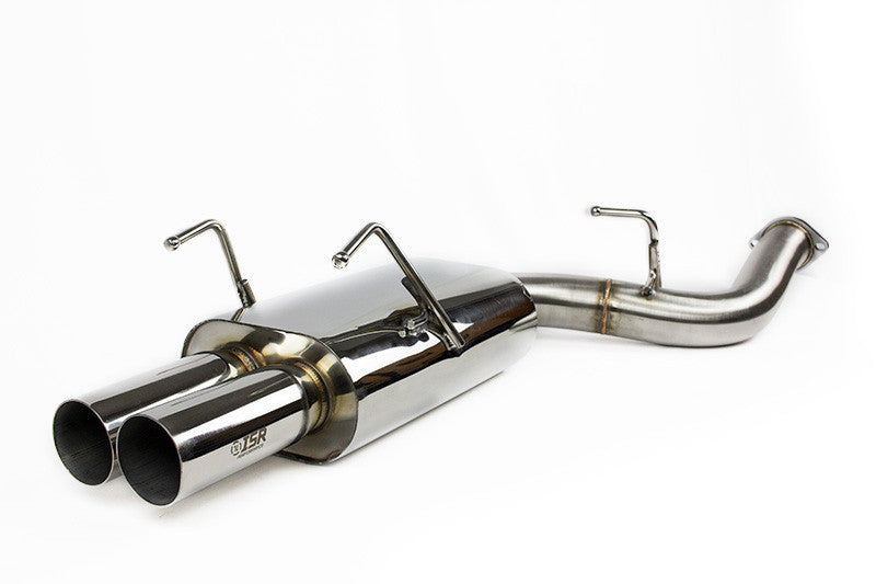 ISR Performance MB SE Type -E Dual Tip Exhaust 89-94 (S13) Nissan 240sx - Racecraft Industries