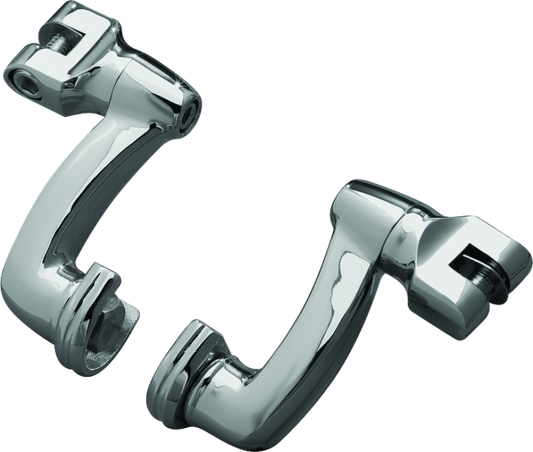 Kuryakyn Longhorn Offset Peg Mounts Chrome (Pair) - Racecraft Industries