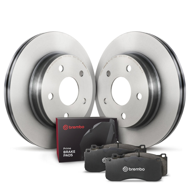 Brembo OE 07-14 Ford Mustang Front Disc Brake Kit - Racecraft Industries