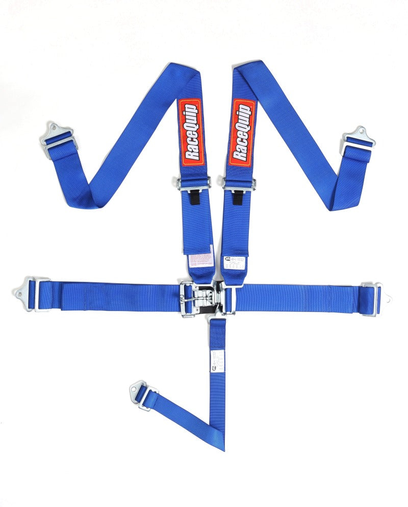 RaceQuip Blue L & L 5pt Seat Belt - Racecraft Industries