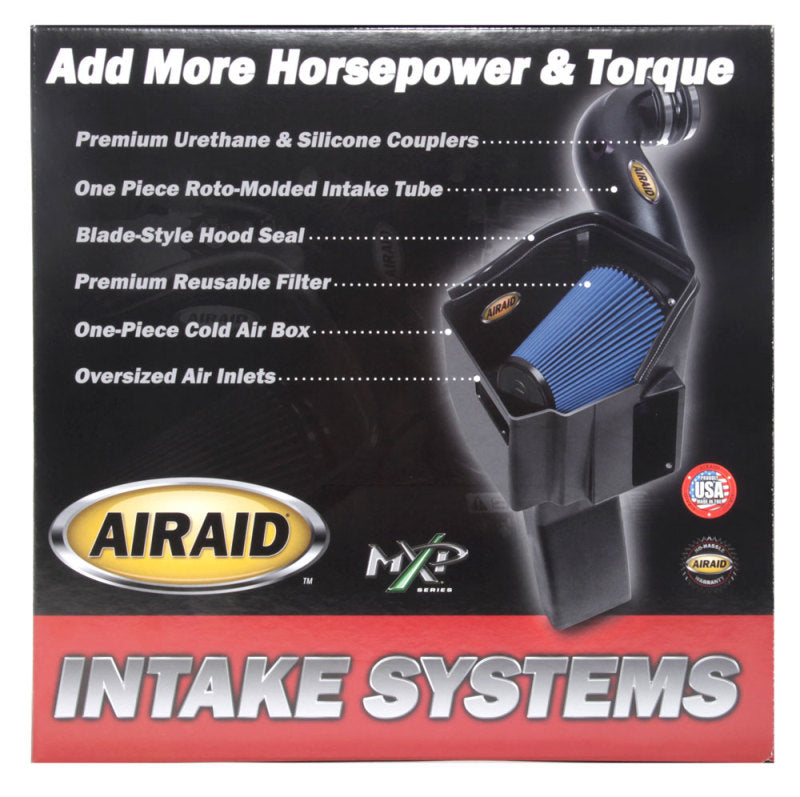 Airaid 06-10 Dodge Charger / 08 Magnum SRT8 6.1L Hemi CAD Intake System w/ Tube (Oiled / Red Media) - Racecraft Industries