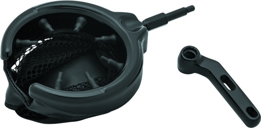 Kuryakyn Drink Holder With Basket Perch Mount Gloss Black - Racecraft Industries