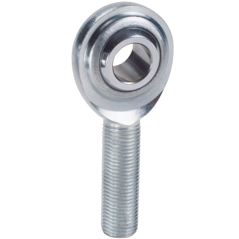 QA1 C Series 2-Pc Rod End - Male/Left Hand - .5in Bore x 1/2-20 - Carbon Steel - Racecraft Industries