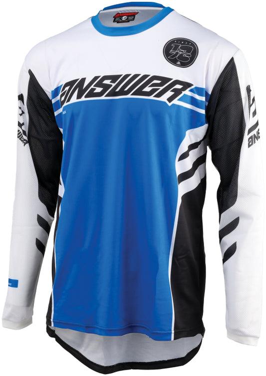 Answer 25 Arkon Nitrus Jersey Blue/Black/White - Medium - Racecraft Industries